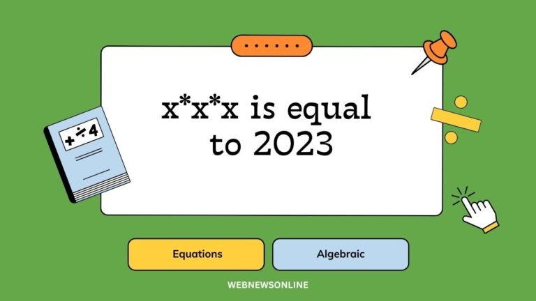 xxx is equal to 2023